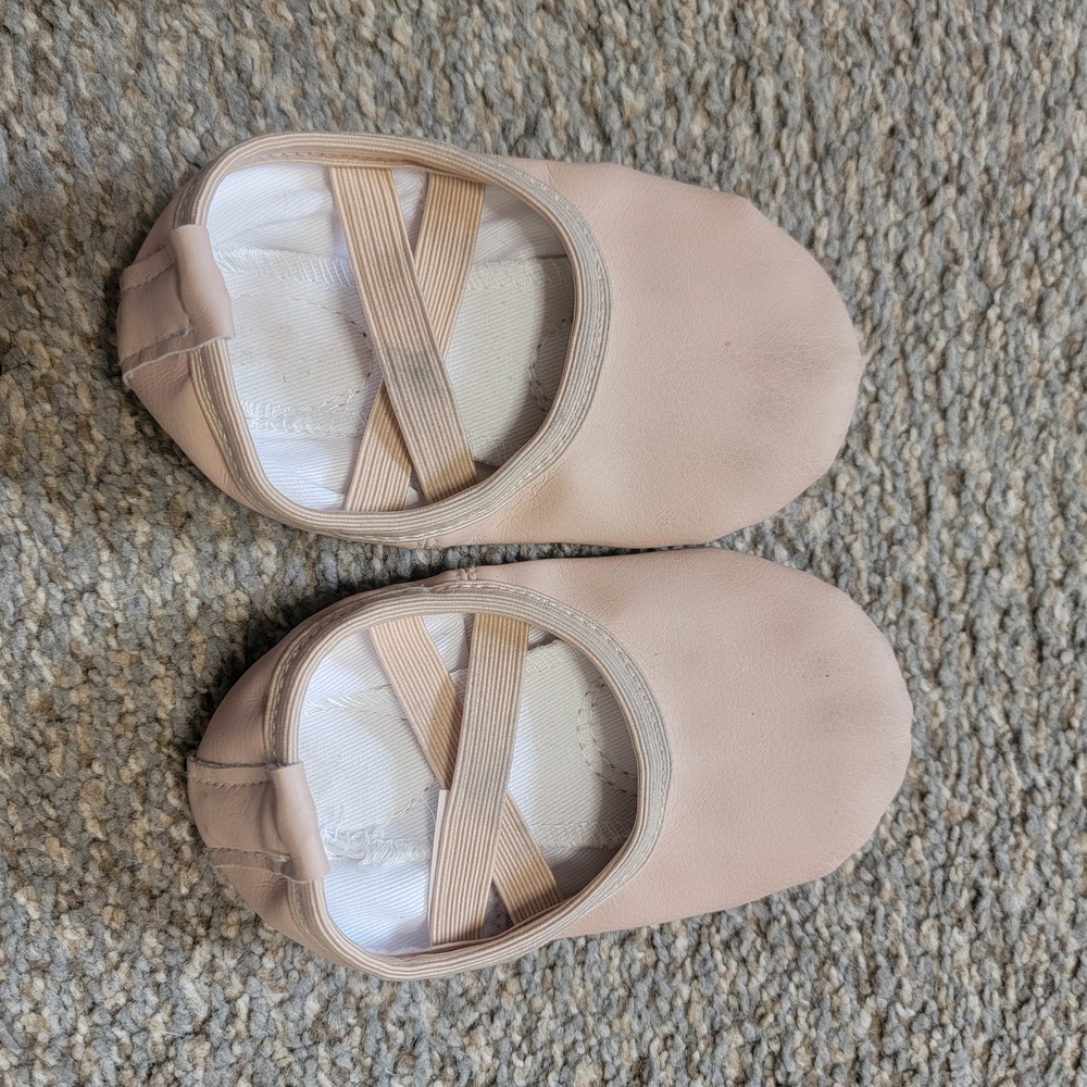 Toddler Dance Bundle - 3 Leotards, Ballet Slippers & Tap Shoes- Sizes In Desc. - Picture 14 of 15